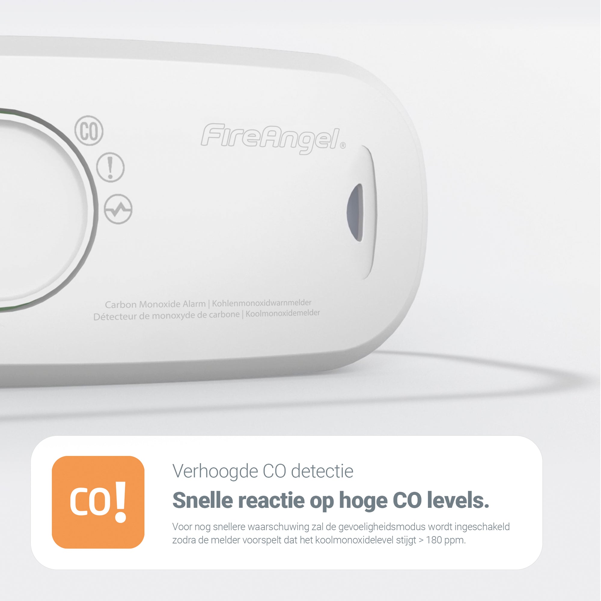 Fire Angel FA3313 Koolmonoxide Melder