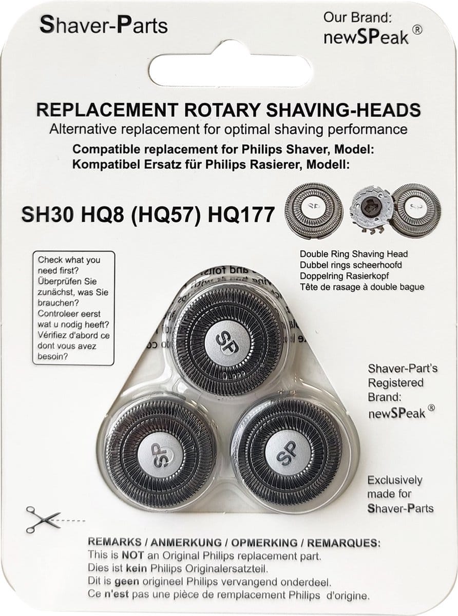 Shaver-Parts Philips SH30/HQ8 Universal Replacement