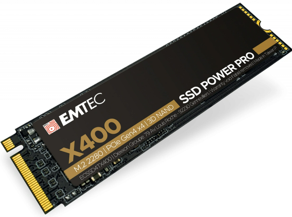 Emtec SSD M.2 NVMe PCIe 4.0 X400 2TB Intern