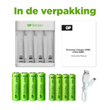 GP OPL.BAT. 4X AA+AAA + LADER