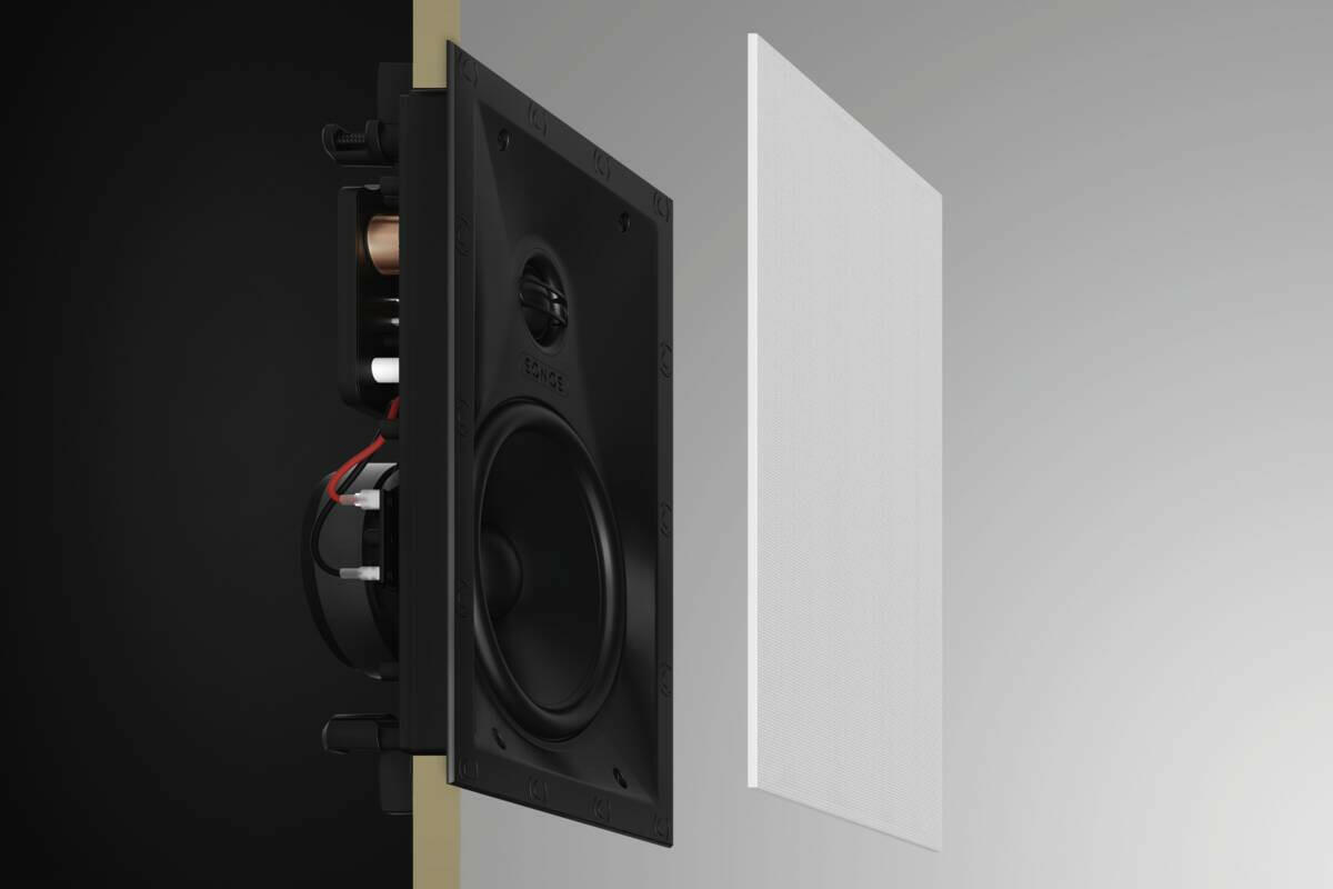 Sonos In-Wall by Sonance Paar wit.