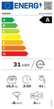 Hisense WF5I1045BWQ wit
