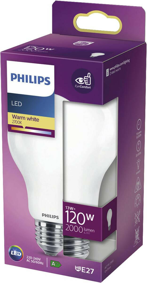 Philips LED classic 120W A67 E27 WW FR ND SRT4.