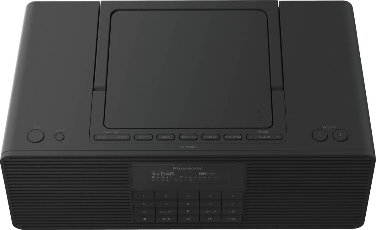 Panasonic RX-D70BTEG-K zwart