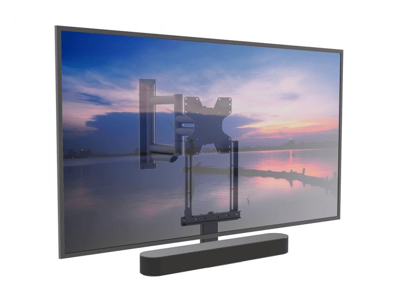 Cavus Draaibare Muurbeugel tot 65inch incl Sonos Beam Houder