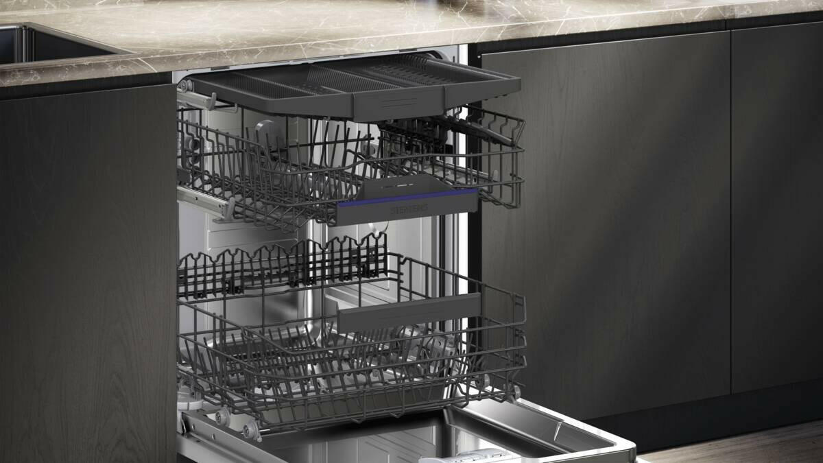 Siemens SN43ES22CE geborsteld staal