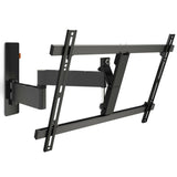 VOGELS MUURSTEUN THIN 545 BLACK TURN 180 WALL MOUNT 40-65 IN