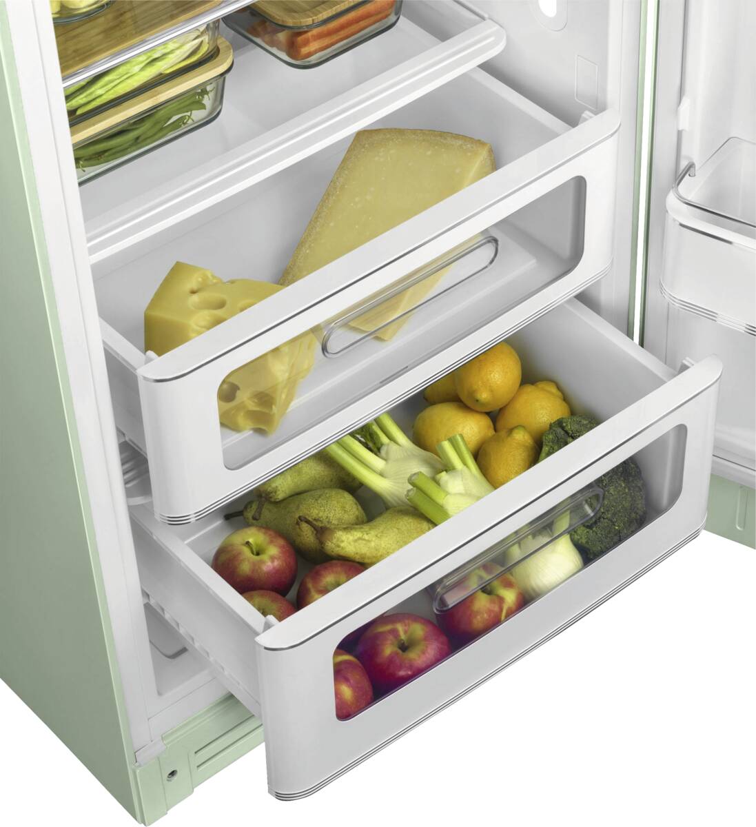 Smeg FAB28RPG6 pastelgroen