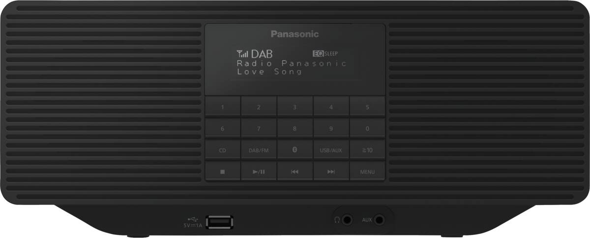 Panasonic RX-D70BTEG-K zwart