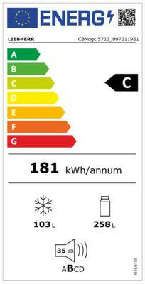 Liebherr CBNdgc 5723-20 Dark Grey