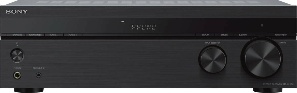 Sony STR-DH190 zwart.