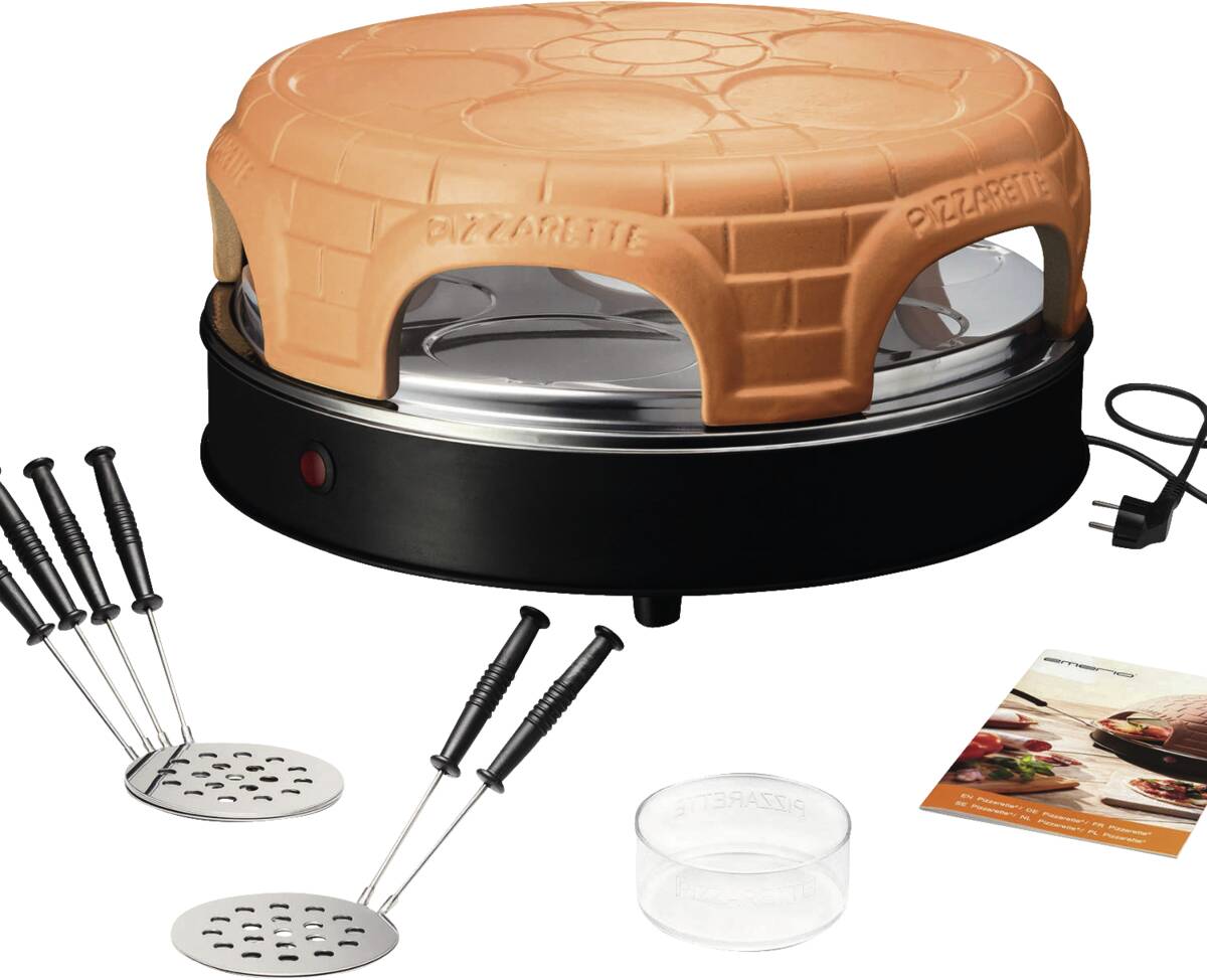 Emerio Pizzarette Keep Warm 6 Persoons