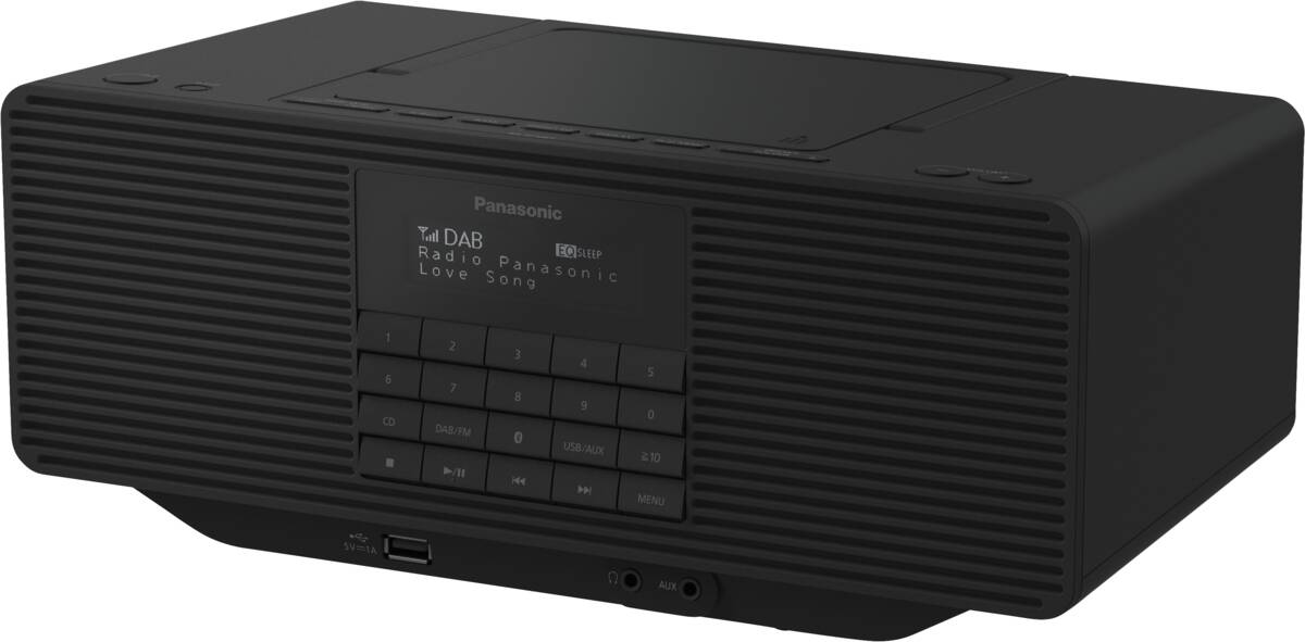 Panasonic RX-D70BTEG-K zwart