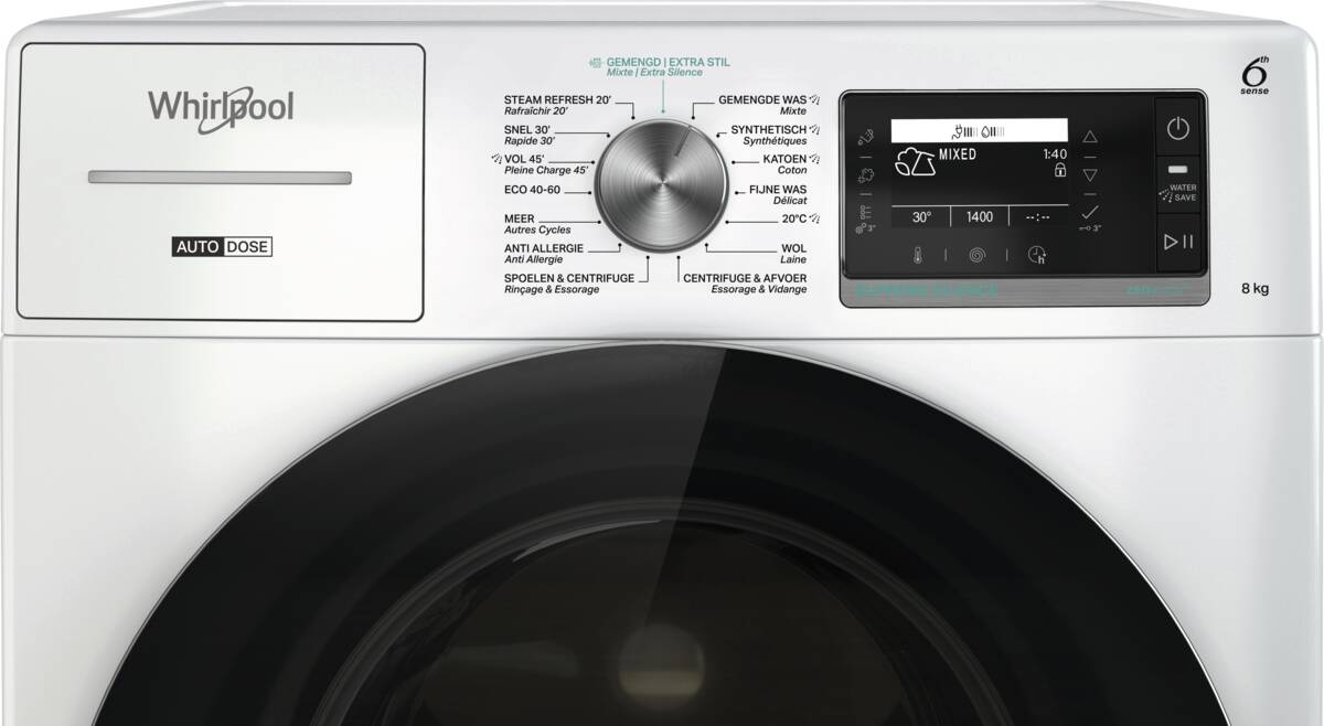Whirlpool W889ADSILENCEBE wit
