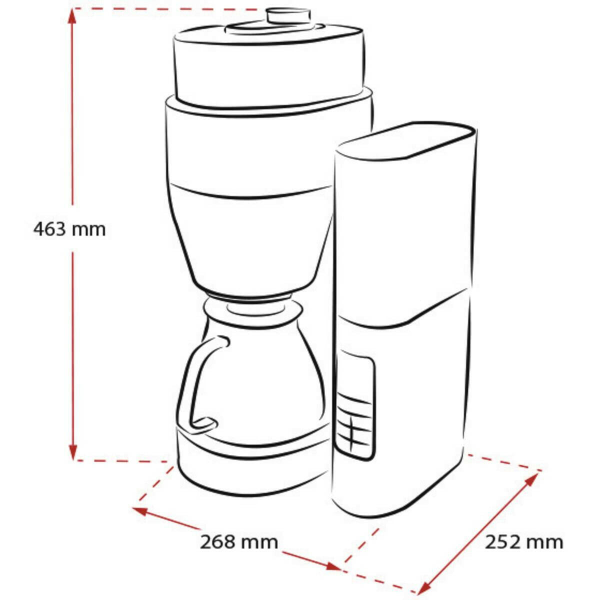 Melitta Aromafresh Pro 1030-01 zwart.