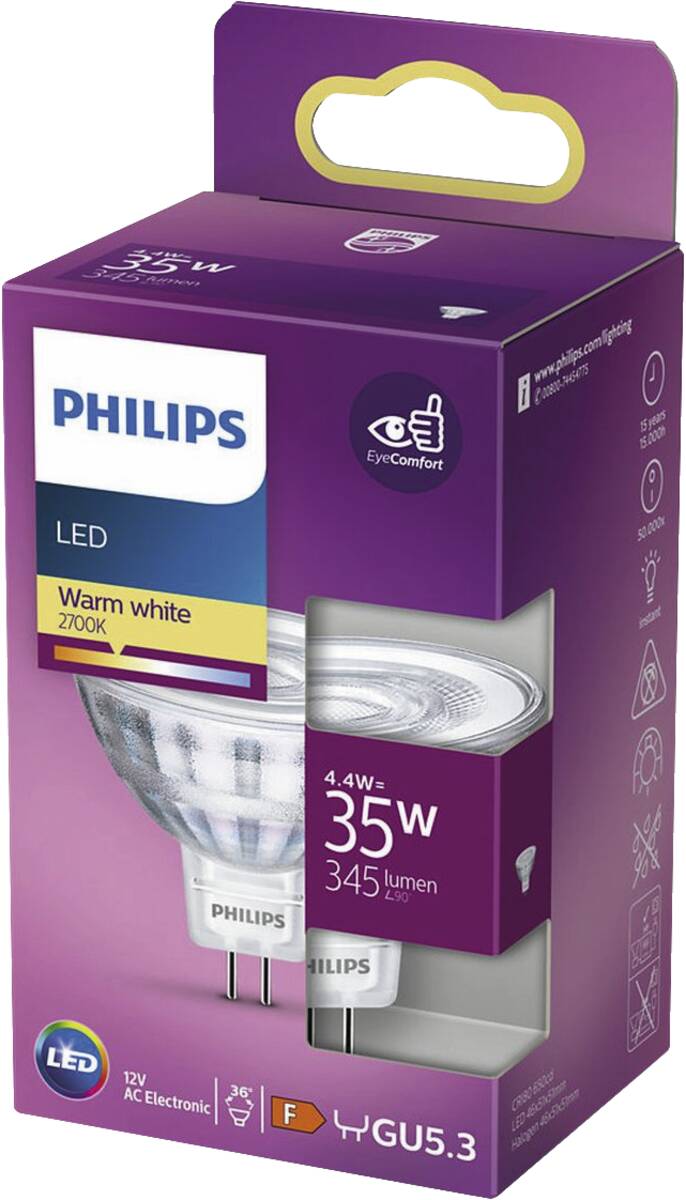 Philips LED 35W MR16 WW 36D RF ND SRT4