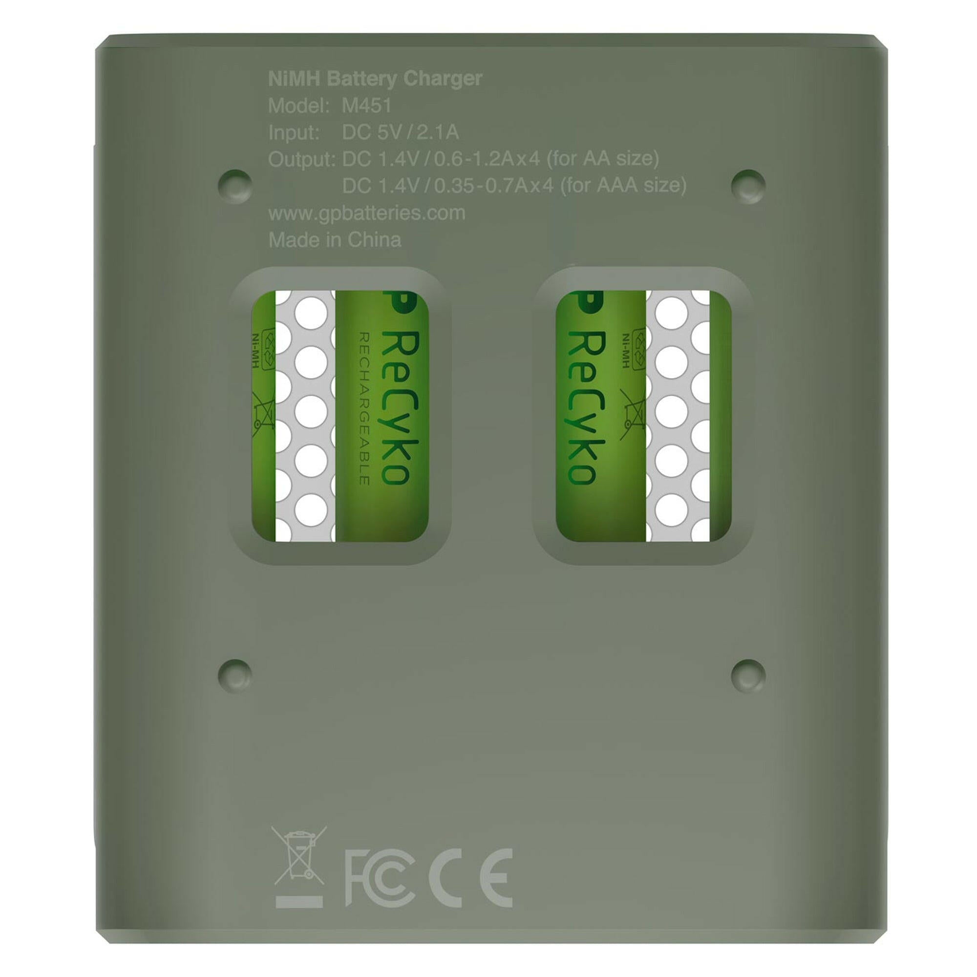 GP USB LADER AAA A4 950MAH