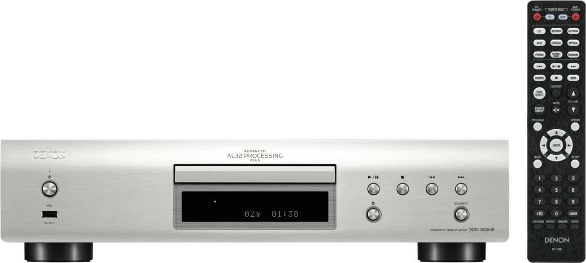 Denon DCD-900 zilver.