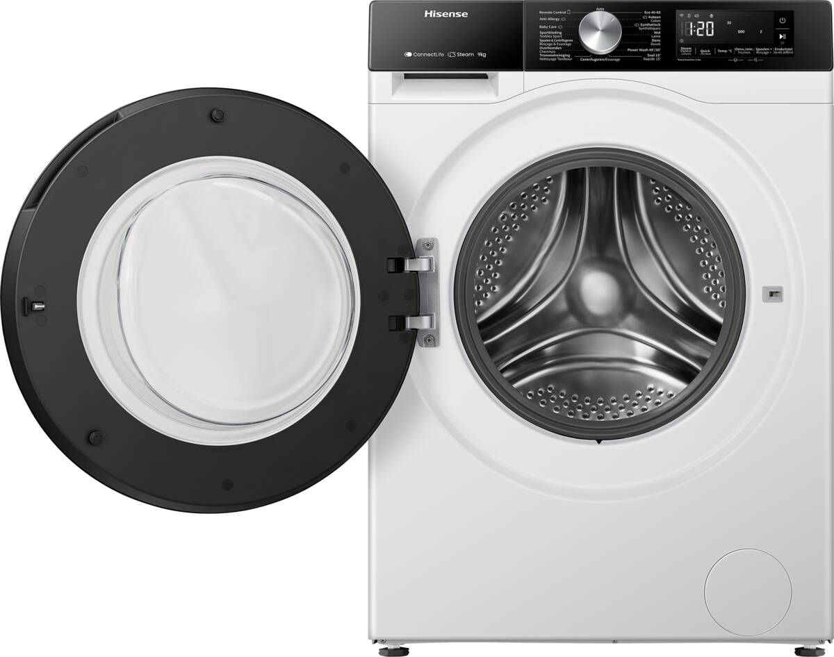 Hisense WF3S9043BW/BLX wit