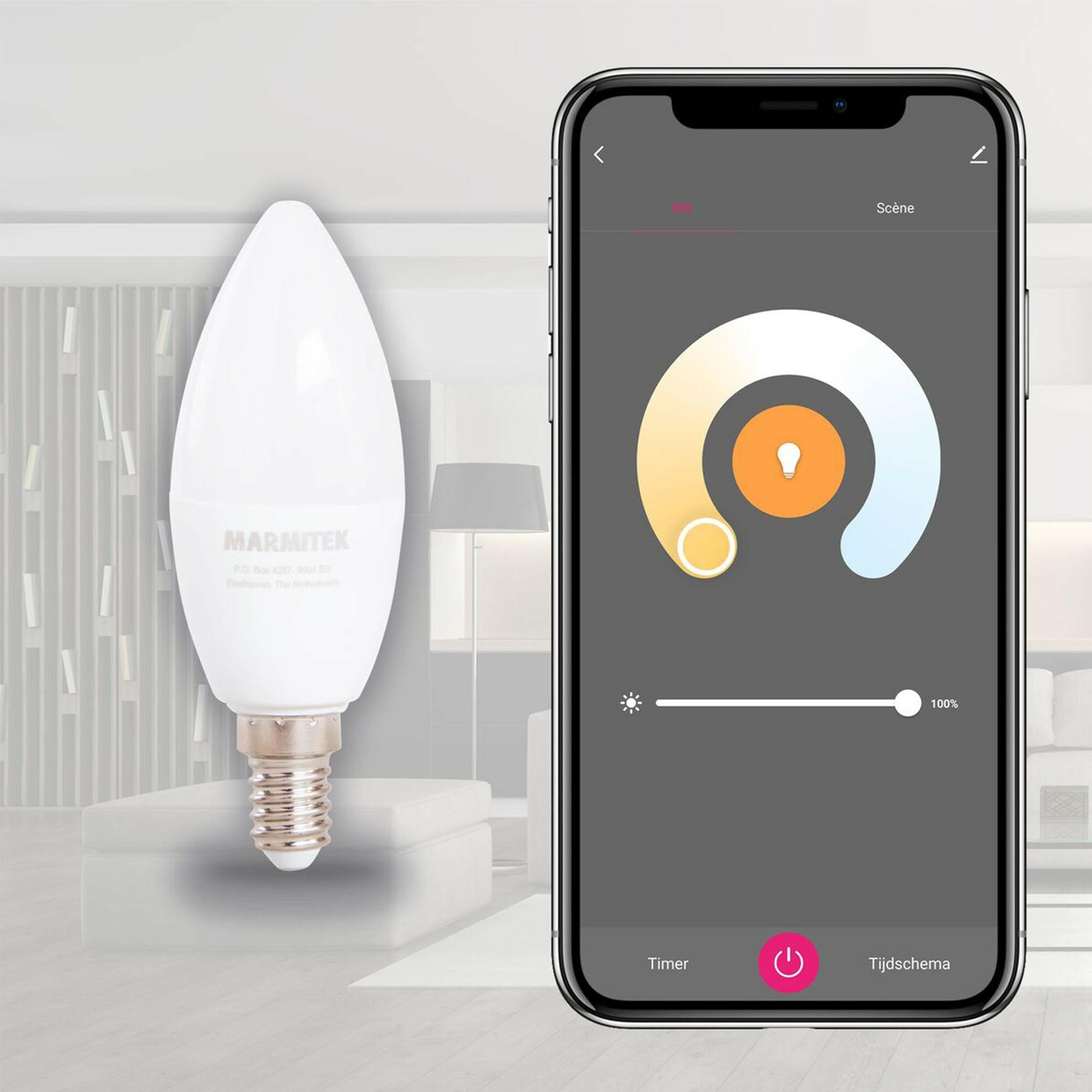Marmitek Glow SE Smart Wi-Fi LED Bulb