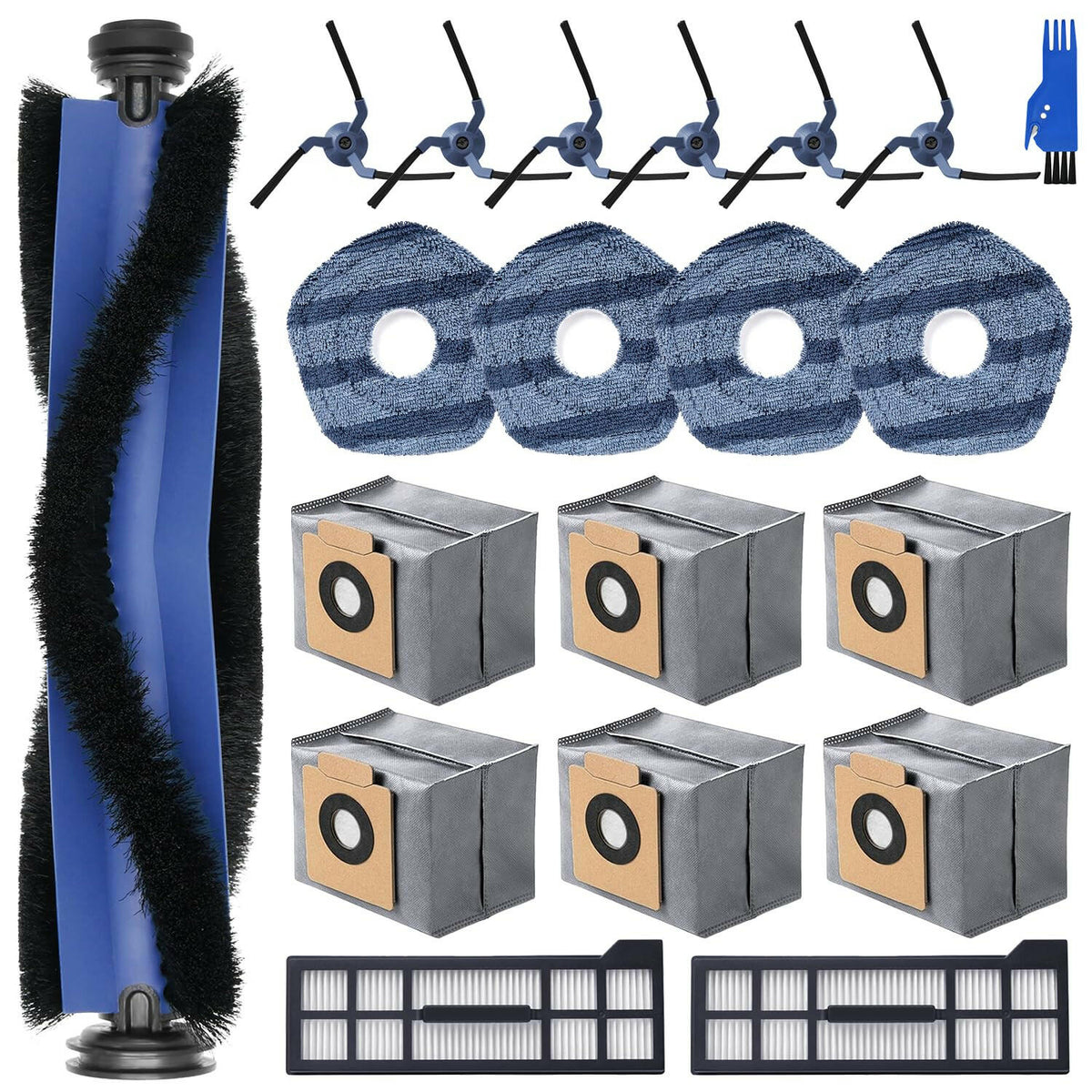 EUFY X10 PRO OMNI ACCESSORIES KIT (2 X SIDE BRUSH 1 X ROLLIN