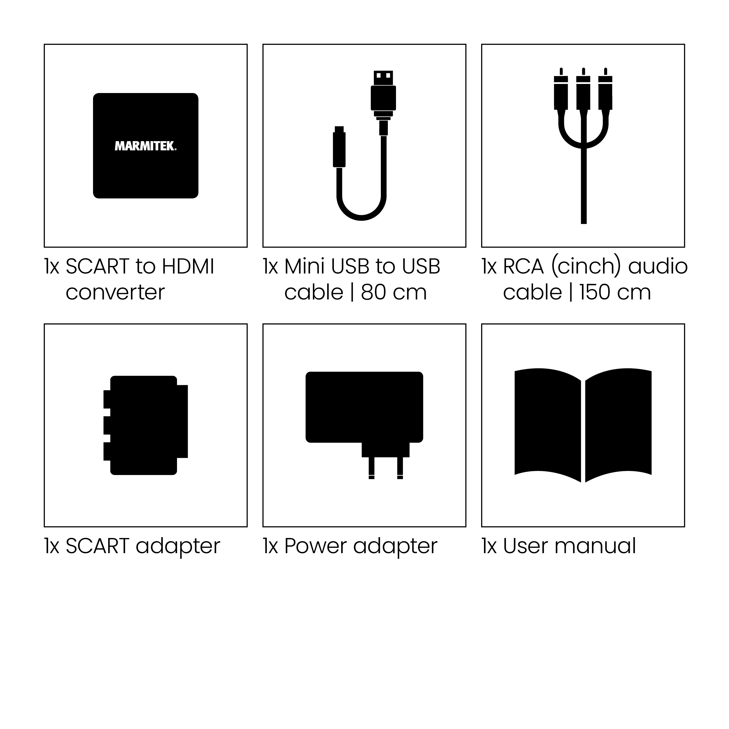 Marmitek Connect AH31 zwart