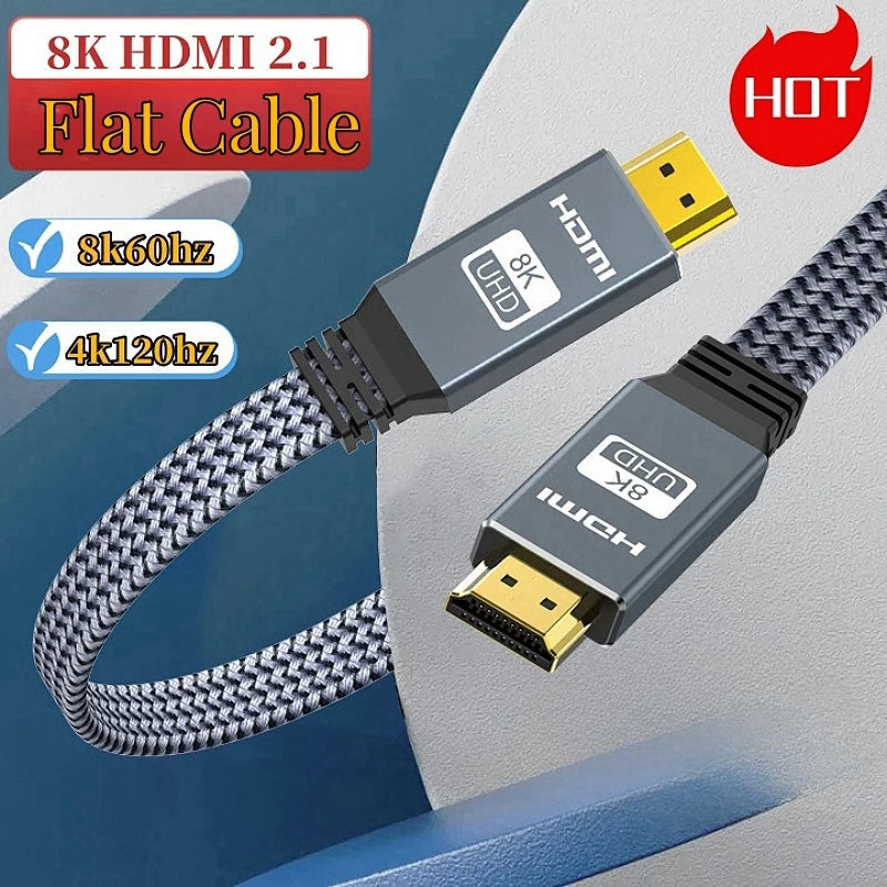 HDMI KABEL U.H. SPEED 2.1 1,0M.
