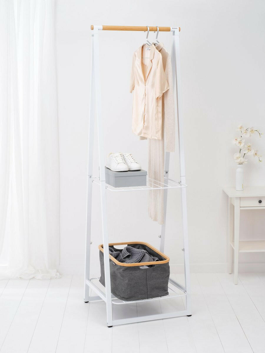 Wasmand opvouwbaar, 40L - Pepper Black