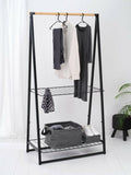 Wasmand opvouwbaar, 35L - Pepper Black