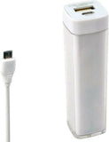 Powerbank 2800 mAh, Wit