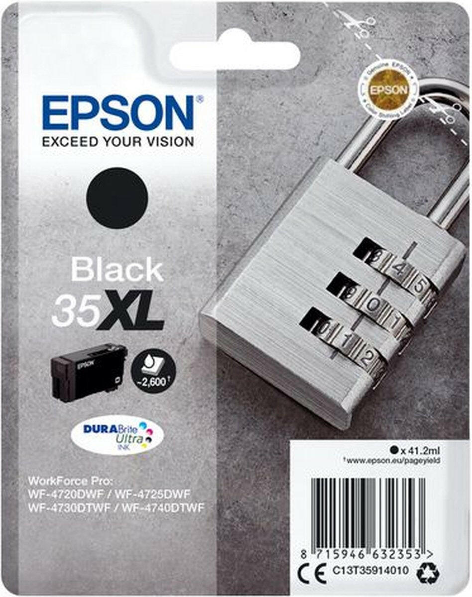 INK/35XL PADLOCK 41.2ML BK