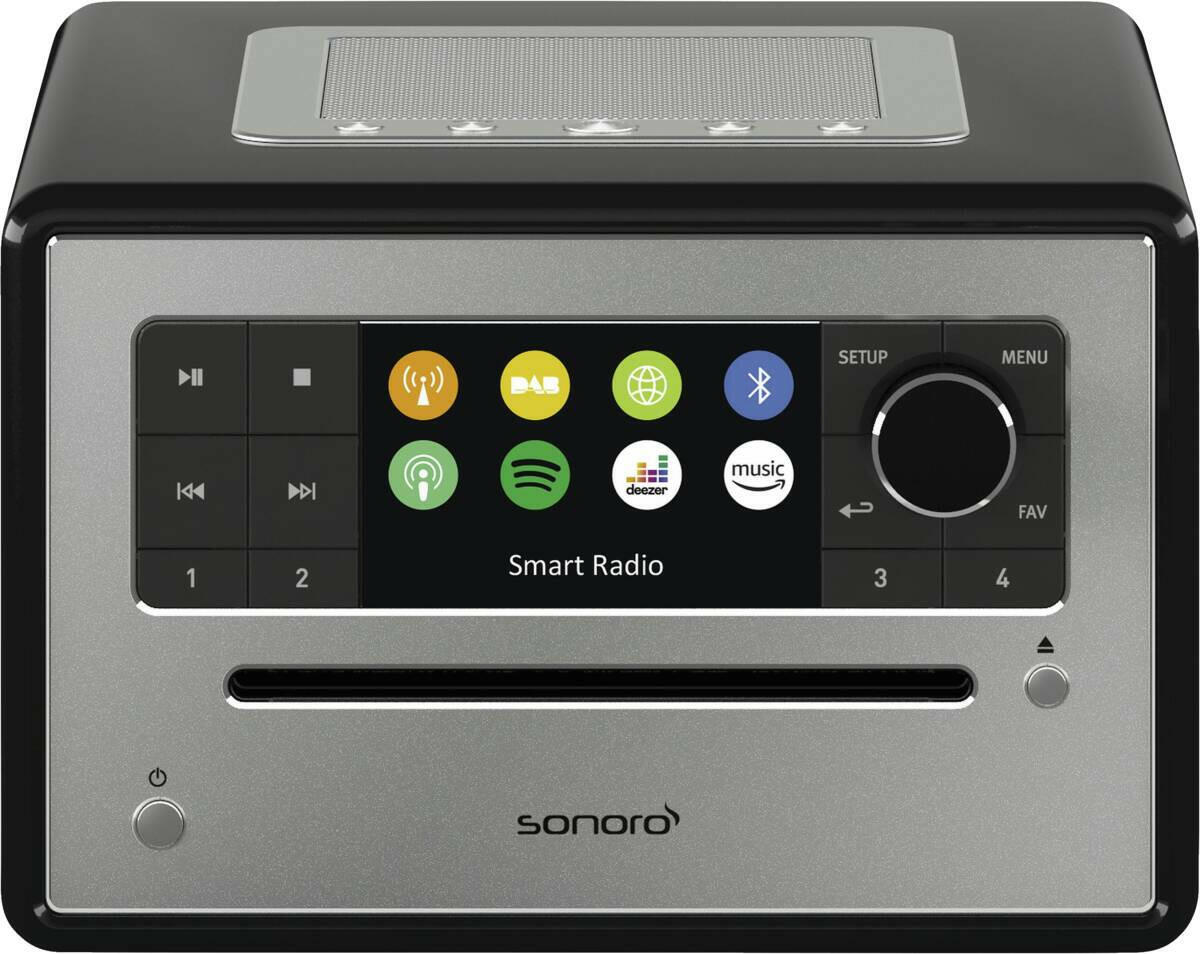 Sonoro ELITE X zwart-hoogglans zilver