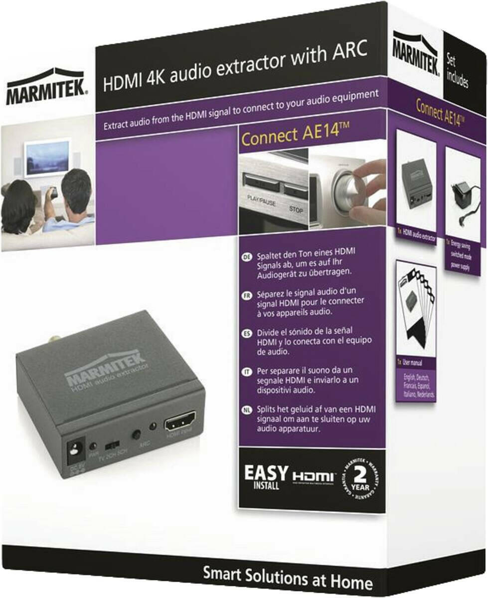 Marmitek CONNECT AE14 zwart