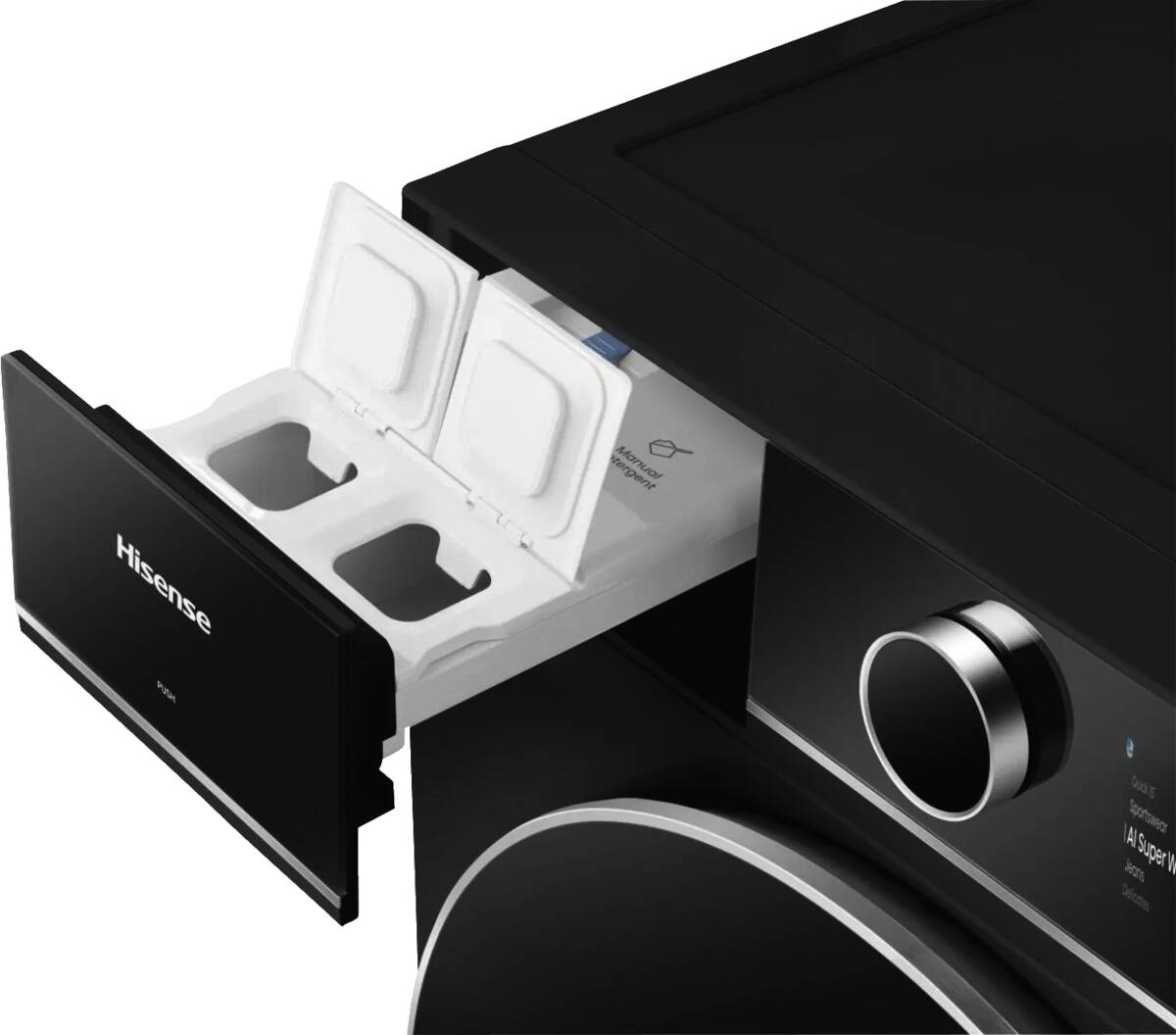 Hisense WF7I1248BBR/BLX zwart