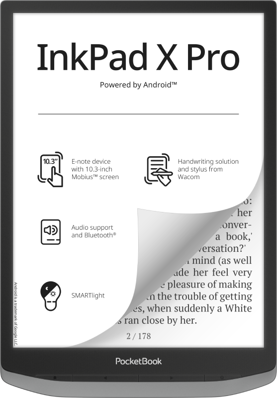 PocketBook InkPad X Pro Mist Grey