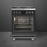 Smeg C6GMMBNLK2 mat zwart