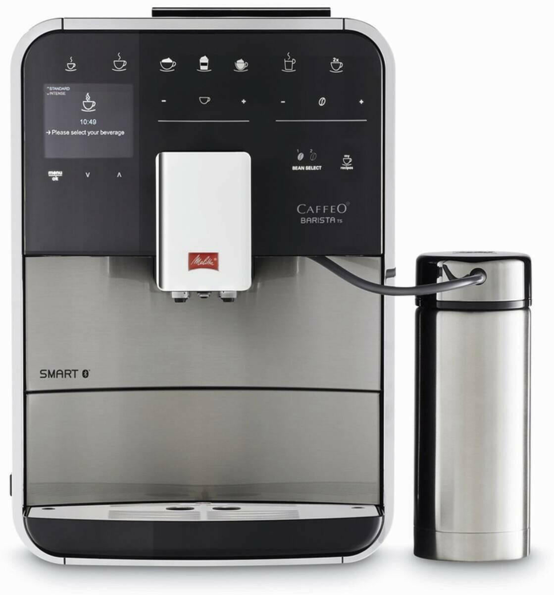 Melitta Barista TS Smart SST F860-100 zwart.