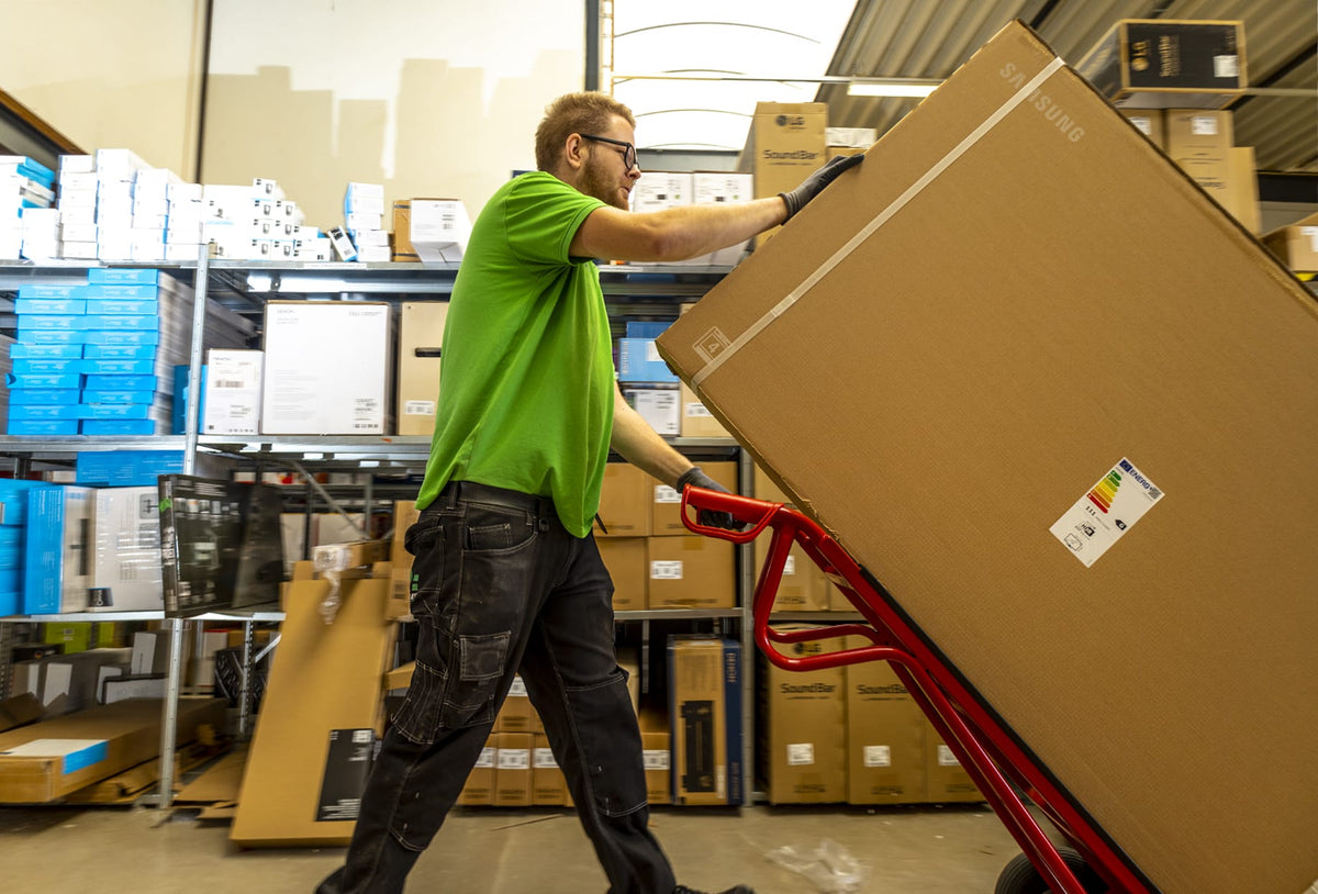 Magazijn en afhaallocatie van EP:Tummers in Herten