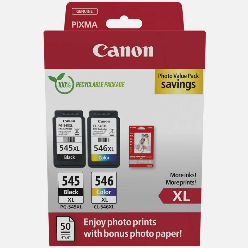 CANON PG-545XL/CL-546XL INK CARTRIDGE.