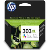 HP 303XL ORIGINELE HIGH-CAPACITY DRIE-KLEUREN INKTCARTRIDGE.