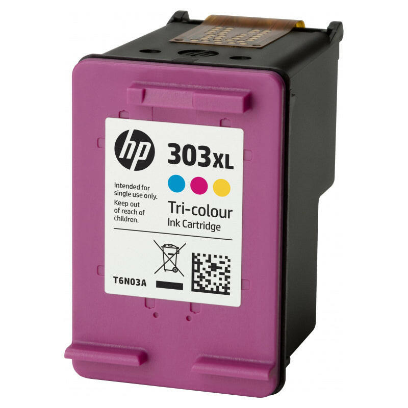 HP 303XL ORIGINELE HIGH-CAPACITY DRIE-KLEUREN INKTCARTRIDGE.