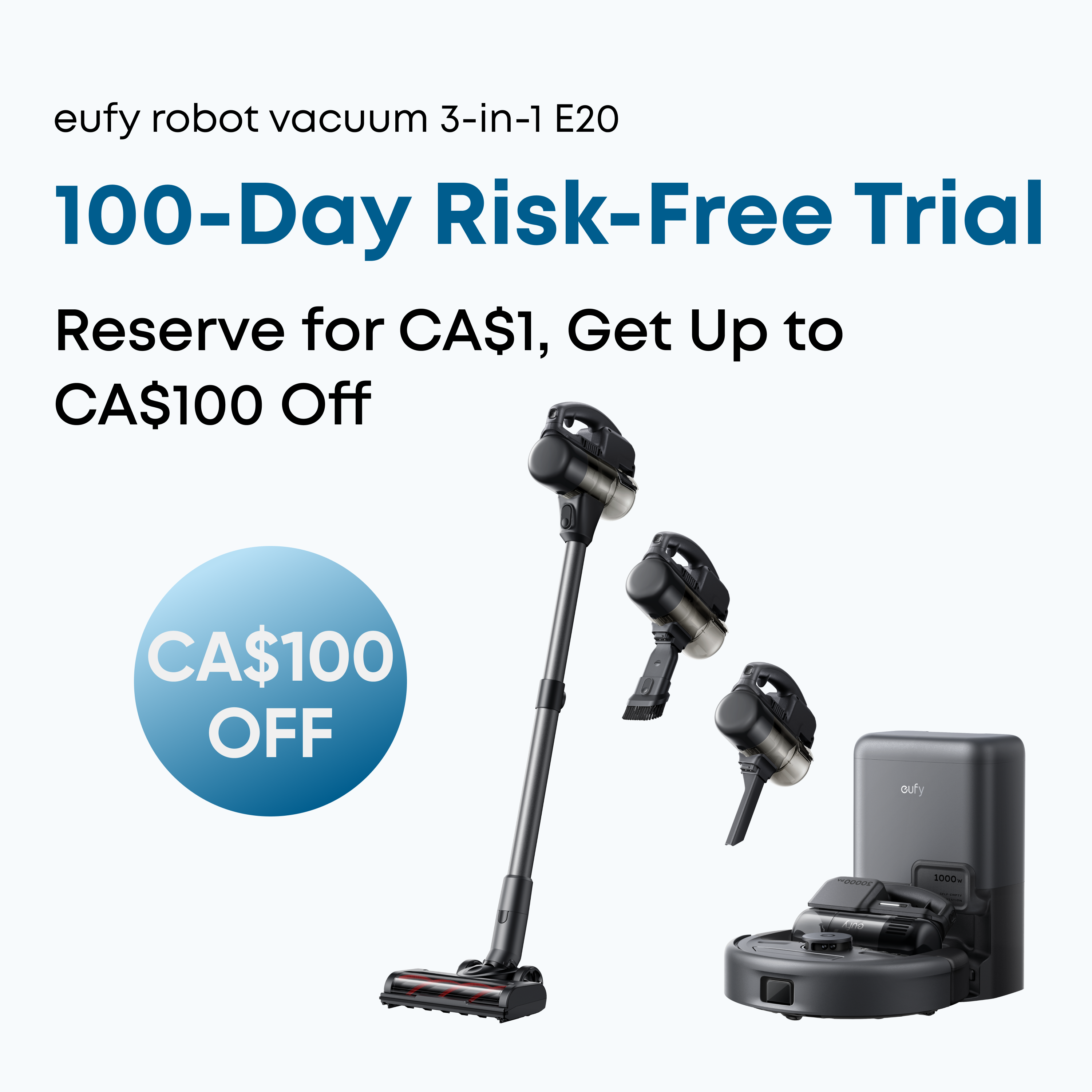 Eufy 3-in-1 E20 Accessoire Kit