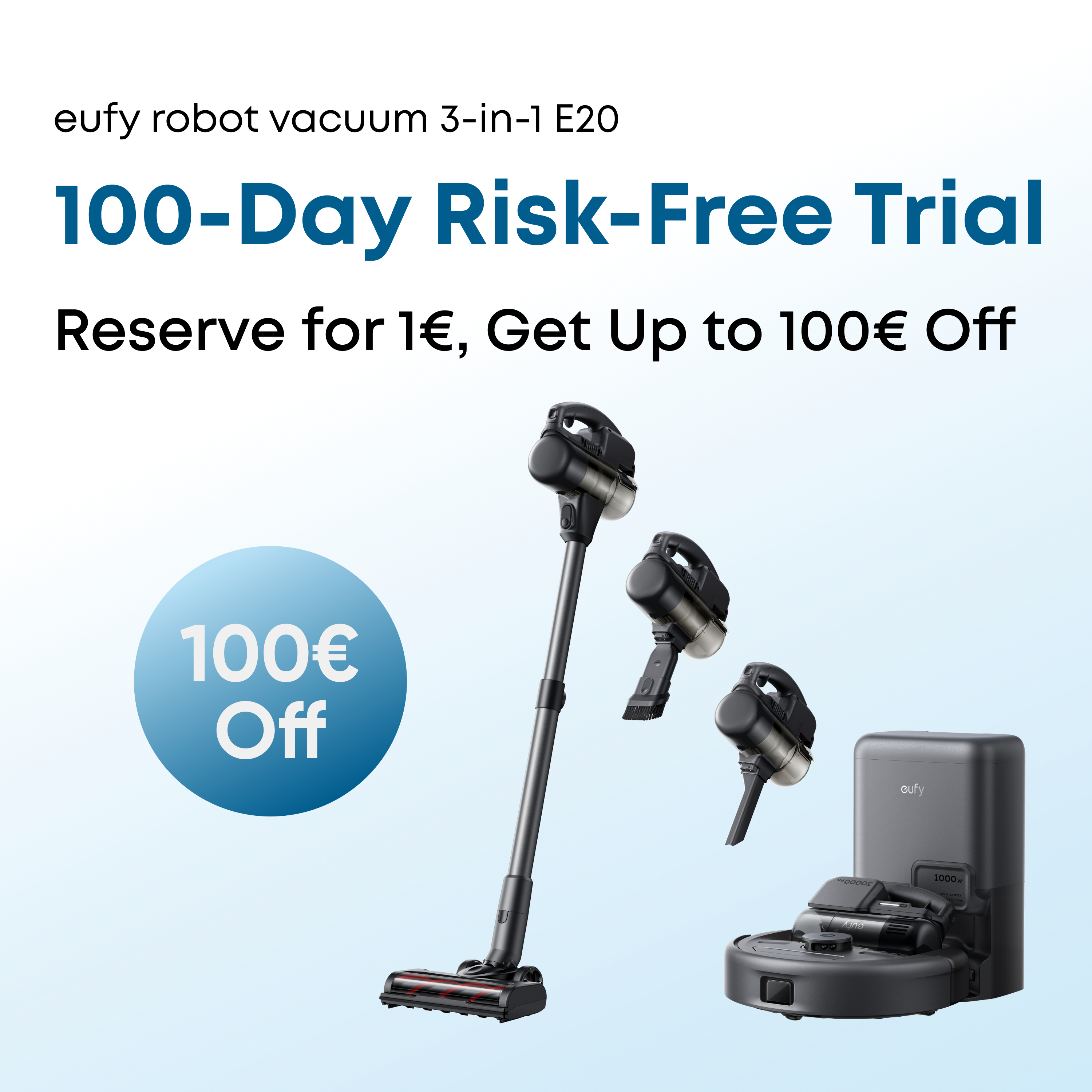 Eufy 3-in-1 E20 Accessoire Kit