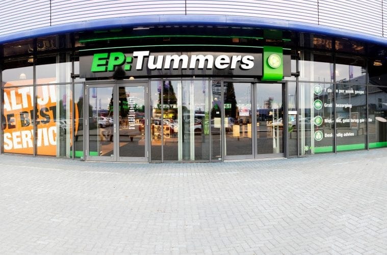 EP:Tummers winkel op het Retailpark in Roermond