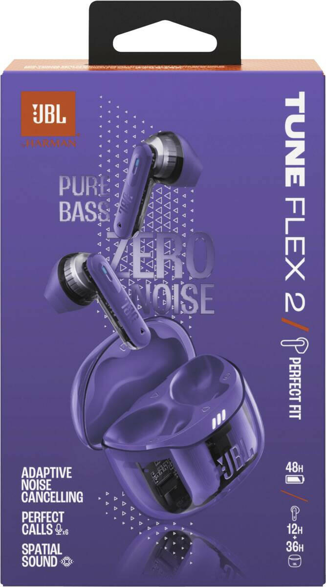 JBL Tune Flex 2 ghost paars