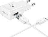 Samsung USB Oplader met Micro USB kabel wit