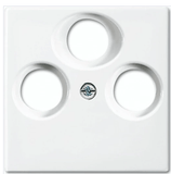 ABB Busch-Jaeger ABB Busch-Jaeger Balance Centraalplaat Satelliet Antenne Wit