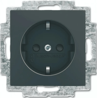 ABB Busch-Jaeger ABB Busch-Jaeger Balance WCD Centraalplaat 16A 250V RA Zwart