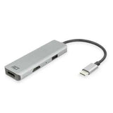 ACT AC7013 USB-C 4K Multiport adapter 2x HDMI 1x USB-A.