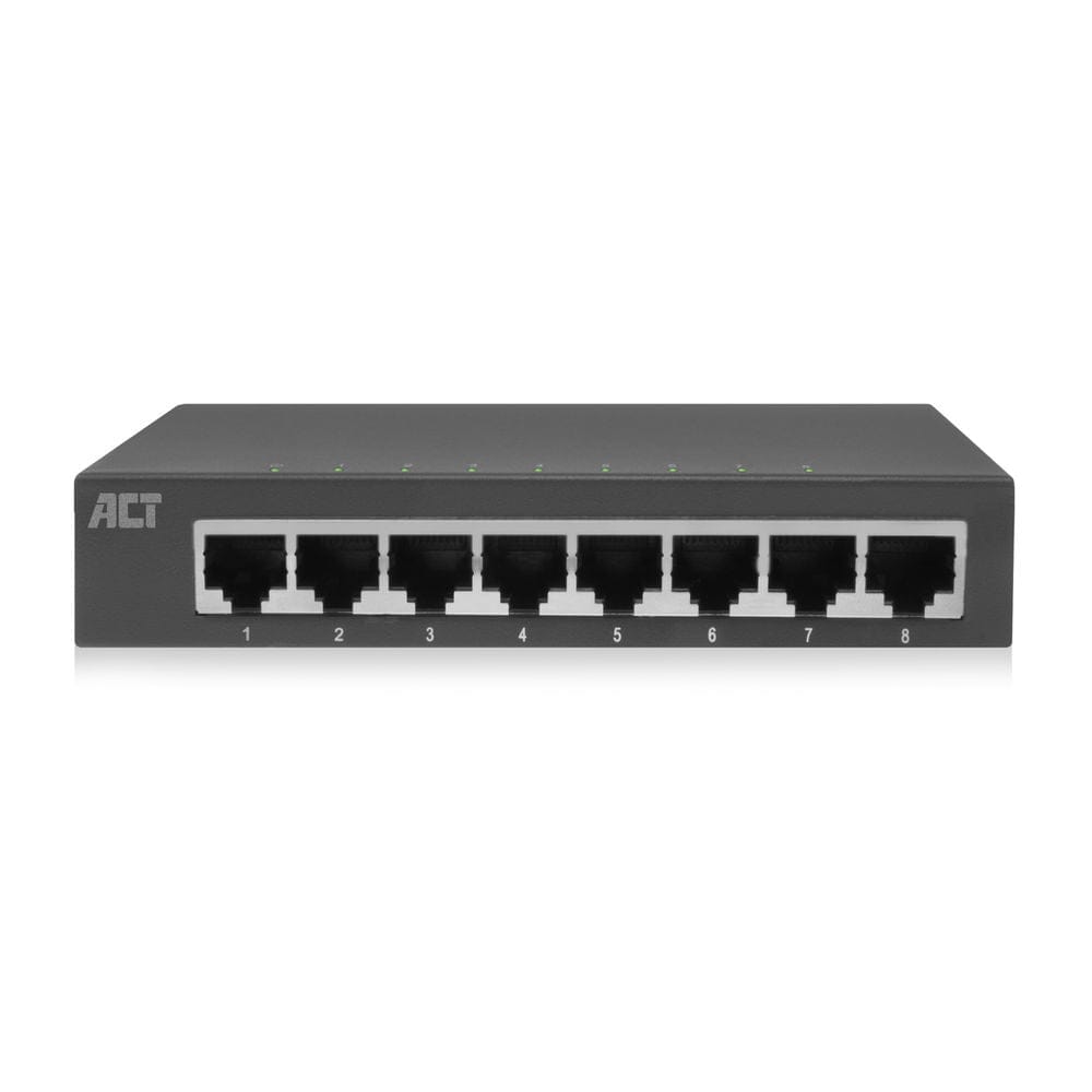 ACT ACT 8-Poorts Gigabit Ethernet Netwerkswitch AC4418